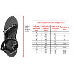 _Teva Original Universal M 1004006 BTEC panske outdoorove sandaly i do vody zmereno