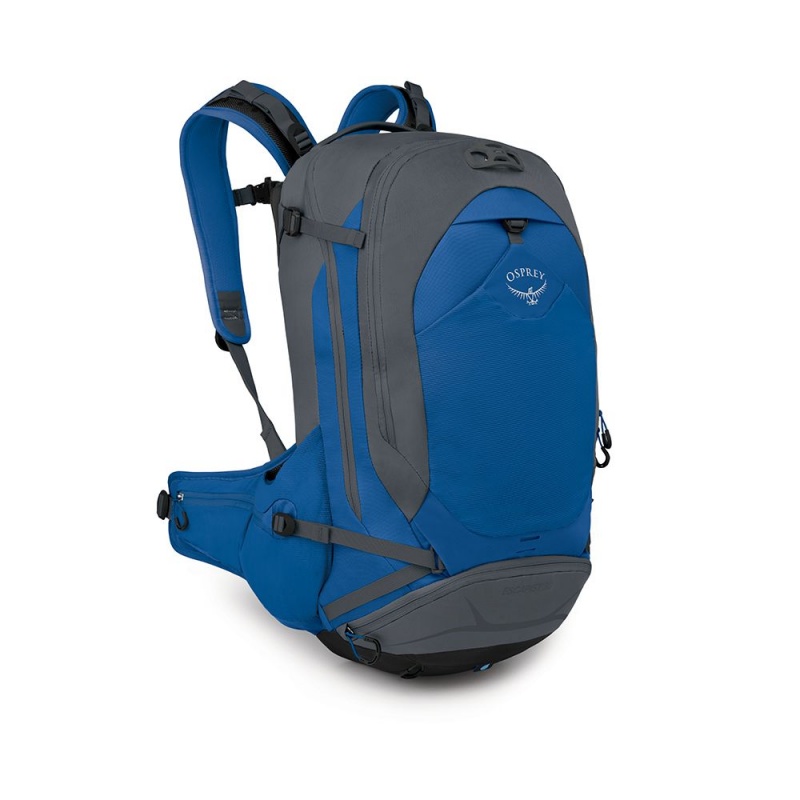 Osprey Escapist 30l S M turisticky i cyklisticky batoh s plastenkou postal blue