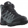 Salomon X Ward Leather Mid GTX W India ink 471820 damske vysi nepromokave trekove boty