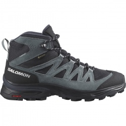 Salomon X Ward Leather Mid GTX W India ink 471820 damske vysi nepromokave trekove boty 5