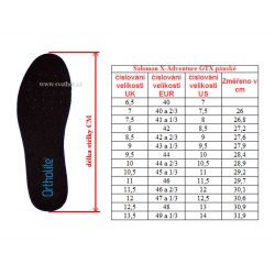 _Salomon X-Adventure GTX pewter 473382 panske nizke nepromokave bezecke boty zmereno