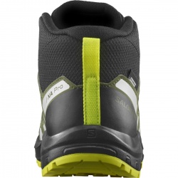 Salomon XA Pro V8 Mid CSWP J 472894 black deep lichen detske nepromokave trekove boty 4