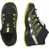 Salomon XA Pro V8 Mid CSWP J 472894 black deep lichen detske nepromokave trekove boty 5