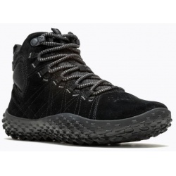 Merrell Wrapt Mid WP W black black J037752 damske vysi trekove barefoot boty 1