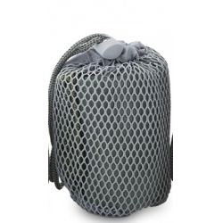 Pinguin Micro Towel M - logo 40x80 cm multifunkcni rucnik grey seda 2