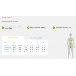 _Husky Donnie L black green damska zimni perova bunda s odepinaci kapucou zmereno