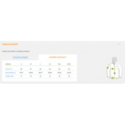 Husky Dresles M brick orange panska lehka perova vesta DWR zmereno 1