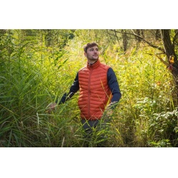 Husky Dresles M brick orange panska lehka perova vesta DWR 7