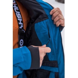 Husky Gomez M black blue blue panska nepromokava zimni lyzarska bunda 7