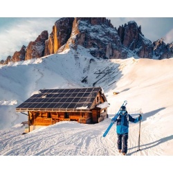 Husky Gomez M black blue blue panska nepromokava zimni lyzarska bunda 12