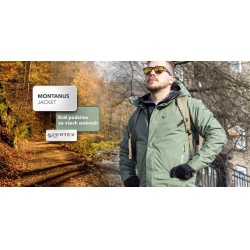 High Point Montanus Jacket Black cerna panska nepromokava bunda PERTEX10