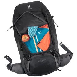Deuter Futura Air Trek 60+10l turisticky expedicni batoh black graphite 9