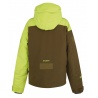 Husky Gomez K br. green dk. khaki detska rostouci nepromokava zimni lyzarska bunda 1