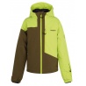 Husky Gomez K br. green dk. khaki detska rostouci nepromokava zimni lyzarska bunda 2