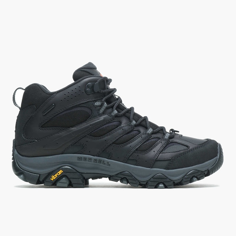 Merrell Moab 3 Thermo Mid WP black J036577 panske vysi nepromokave zimni boty