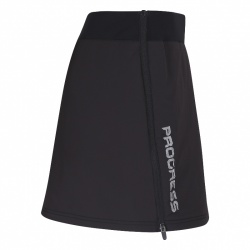 Progres Astrid cerna damska zateplena zimni sukne celorozepinaci rozsiritelna1