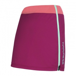 Progres Astrid vinova ruzova damska zateplena zimni sukne celorozepinaci rozsiritelna 2