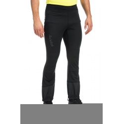 Kilpi Bristen-U cerna QU0201KIBLK unisex elasticke bezecke mirne zateplene kalhoty 2