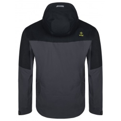 Kilpi Hastar-M tmave seda SM0101KIDGY panska trivrstva nepromokava outdoorova bunda 1