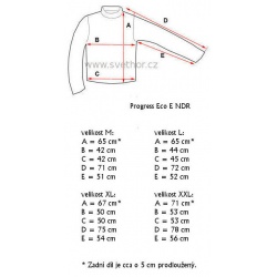 _Progres Eco E NDR zelena panske triko dlouhy rukav bambus zmereno