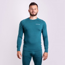 Progres Eco E NDR zelena panske triko dlouhy rukav bambus 3