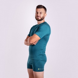 Progres Eco E NKR zelena panske triko kratky rukav bambus4