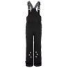 Kilpi Charlie-J cerna QJ0452KIBLK detske nepromokave zimni lyzarske kalhoty s laclem 1