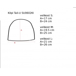 _Kilpi Tail U ruzova unisex sportovni funkcni zimni bezecka cepice uvnitr s fleecem zmeren