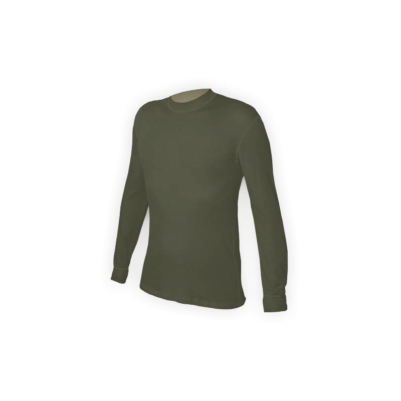 Jitex BoCo Ibes 701 TES tmave khaki unisex triko dlouhy rukav