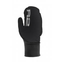 R2 Wrap ATR52A cerna unisex lehke zimni vetruodolne rukavice 2 v 1 Windbreaker