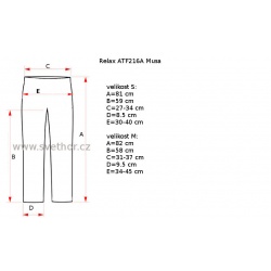 _R2 ATF216A Musa pink black damske funkcni rychleschnouci termo spodky zmereno