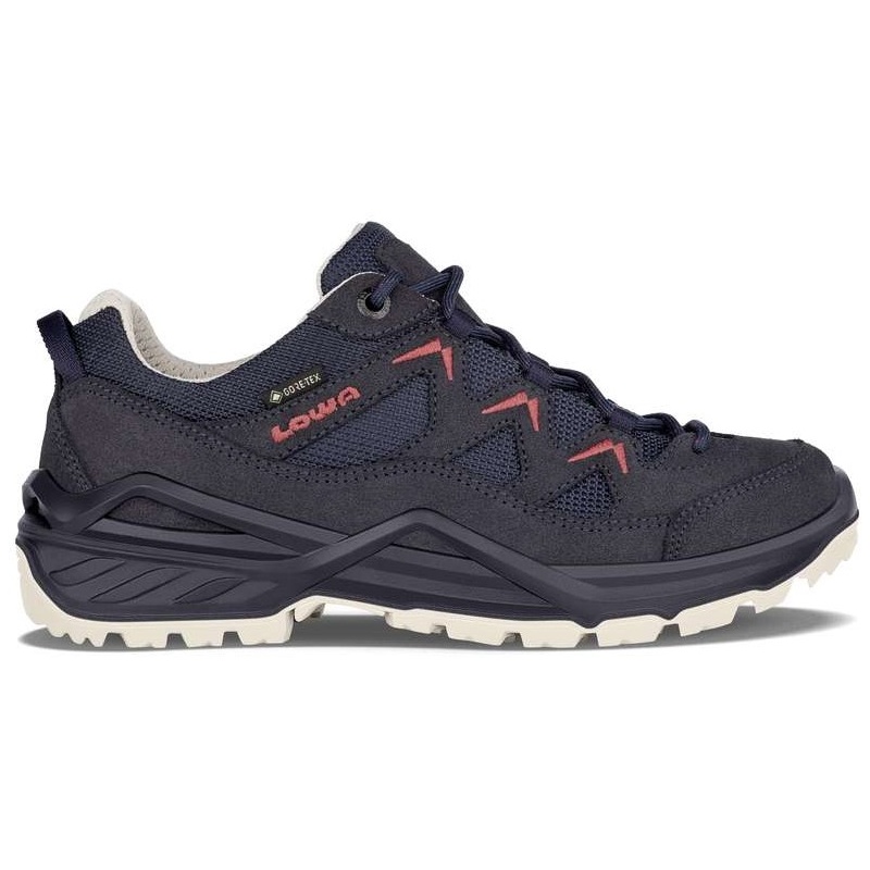 Lowa Sirkos Evo gtx Lo Woman navy redwood damske nizke nepromokave trekove boty