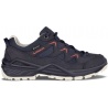 Lowa Sirkos Evo gtx Lo Woman navy redwood damske nizke nepromokave trekove boty