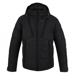 Husky Norel M black cerna panska zimni vodeodolna bunda i do mesta 3