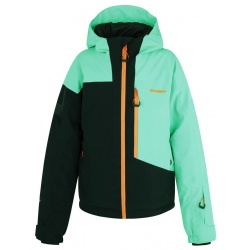 Husky Gomez K turquoise black blue detska rostouci nepromokava zimni lyzarska bunda 2