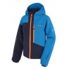 Husky Gomez K blue black blue detska rostouci nepromokava zimni lyzarska bunda