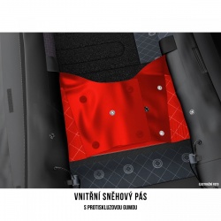 Husky Gomez K blue black blue detska rostouci nepromokava zimni lyzarska bunda 7