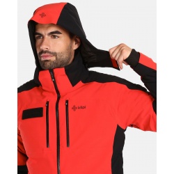 Kilpi Dexen-M cervena SM0150 panska nepromokava zimni lyzarska bunda 2