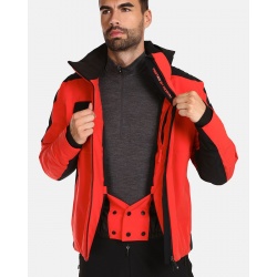 Kilpi Dexen-M cervena SM0150 panska nepromokava zimni lyzarska bunda 3