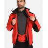 Kilpi Dexen-M cervena SM0150 panska nepromokava zimni lyzarska bunda 3