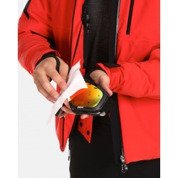 Kilpi Dexen-M cervena SM0150 panska nepromokava zimni lyzarska bunda 4