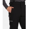Kilpi Mimas-M cerna UM0406KIBLK panske vodeodolne zimni lyzarske kalhoty 2
