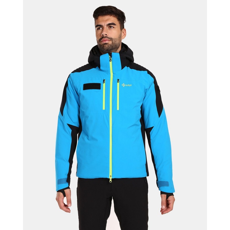 Kilpi Dexen-M modra SM0150 panska nepromokava zimni lyzarska bunda