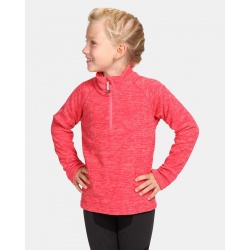 Kilpi Almeri-J ruzova UJ0204KIPNK detska juniorska fleecova sportovni mikina 1