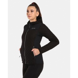 Kilpi Nevia-W cerna UL0213KIBLK damska sportovni funkcni tepla mikina s kapuci 1