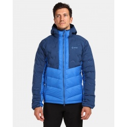Kilpi Tevery-M modra UM0116 panska vodeodolna zimni lyzarska bunda peri primaloft