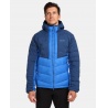 Kilpi Tevery-M modra UM0116 panska vodeodolna zimni lyzarska bunda peri primaloft