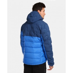 Kilpi Tevery-M modra UM0116 panska vodeodolna zimni lyzarska bunda peri primaloft 2