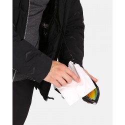 Kilpi Teddy-M cerna UM0111KIBLK panska vodeodolna zimni lyzarska bunda 5