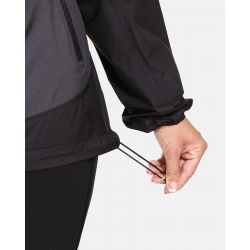 Kilpi Hurricane-W cerna UL0102KIBLK damska lehka sbalitelna nepromokava bunda 3